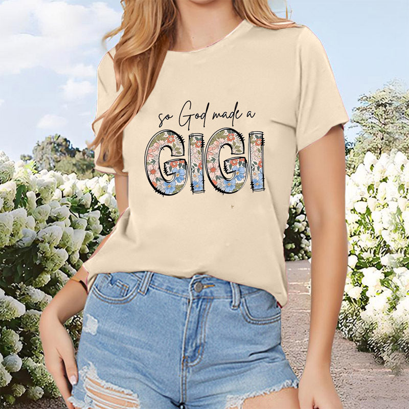 Gigi Bloom Letter Tee