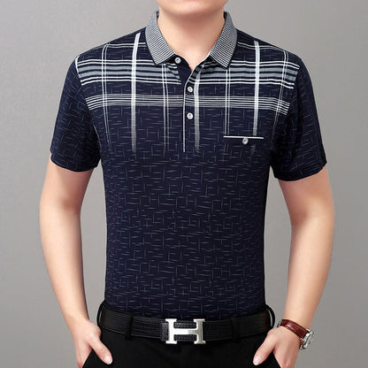 Ice silk short-sleeved t-shirt