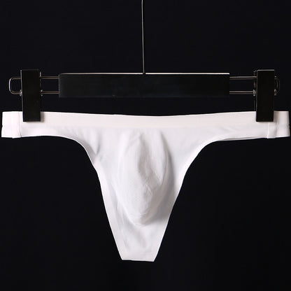 Fashion New Men's Low Waist Ice Silk T-back