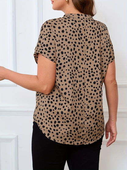 DotVera Curve V-Neck Top