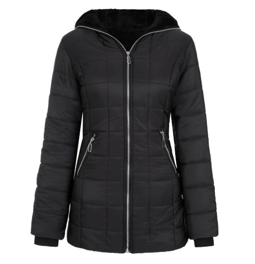 FleuraWarm Padded Hoodie Jacket