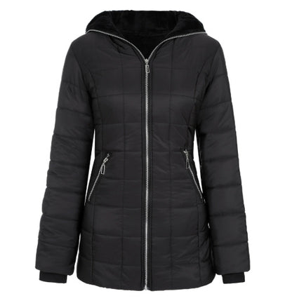 FleuraWarm Padded Hoodie Jacket