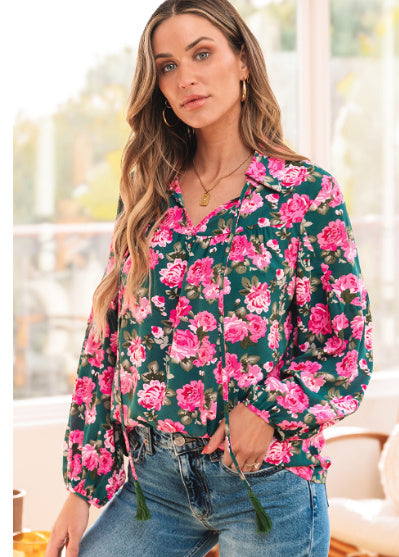 Floravine MeadowTie Blouse