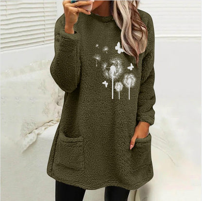 Velouré Crest Sweatshirt