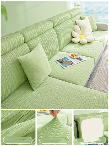 Ice Silk Elastic Sofa Cover Full Package