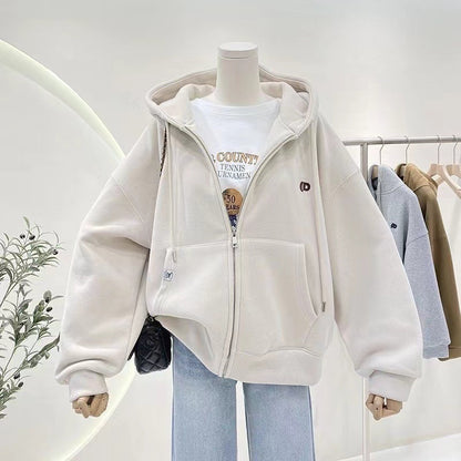 AuraNest Minimal Hooded Sweater