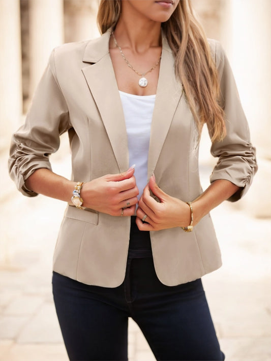 EaseForm 3/4 Sleeve Casual Blazer