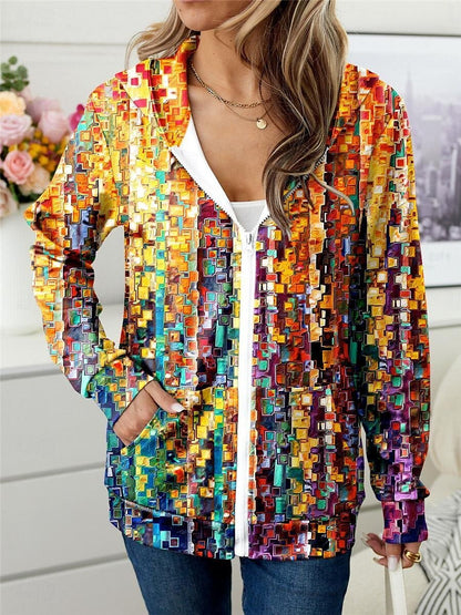 Vienna Street Zip Cardigan