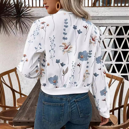 BloomLuxe Zip Jacket