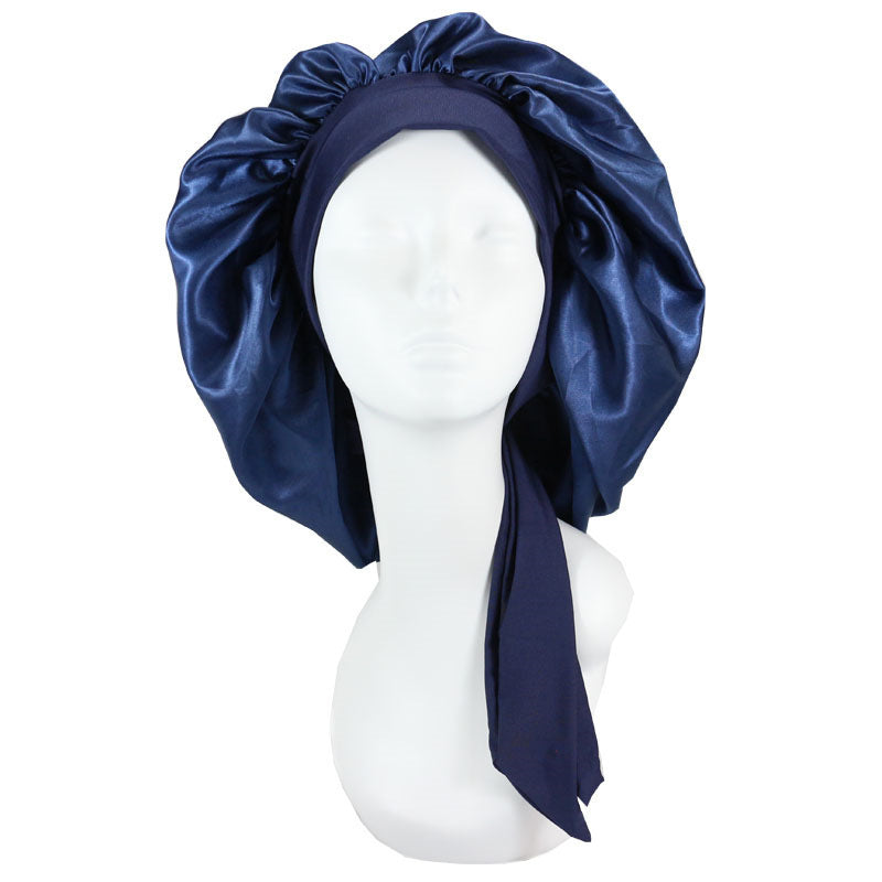 Lace-up Night Silk Home Hat Month