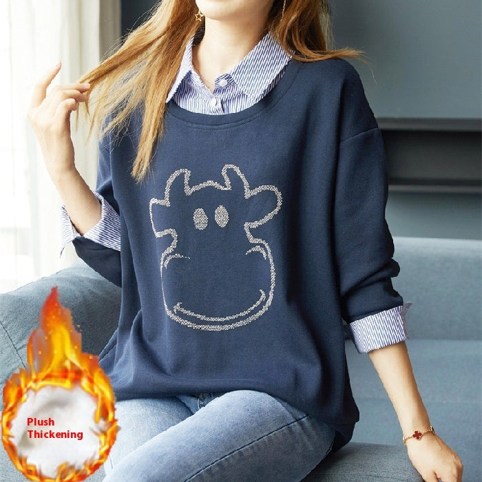 LayerLuxe Faux-Two Sweater