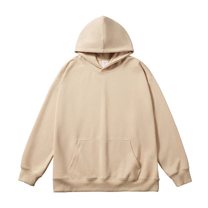 300g Composite Milk Silk Pullover Hooded Sweater