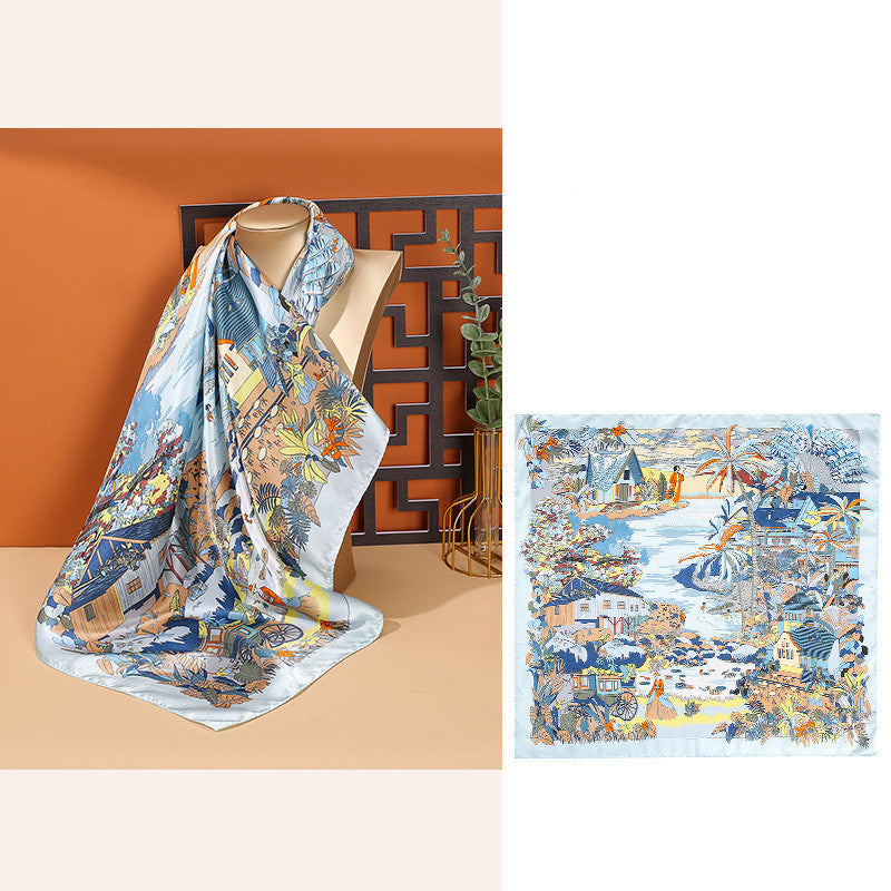 Fashionable And Versatile Mulberry Silk Scarf