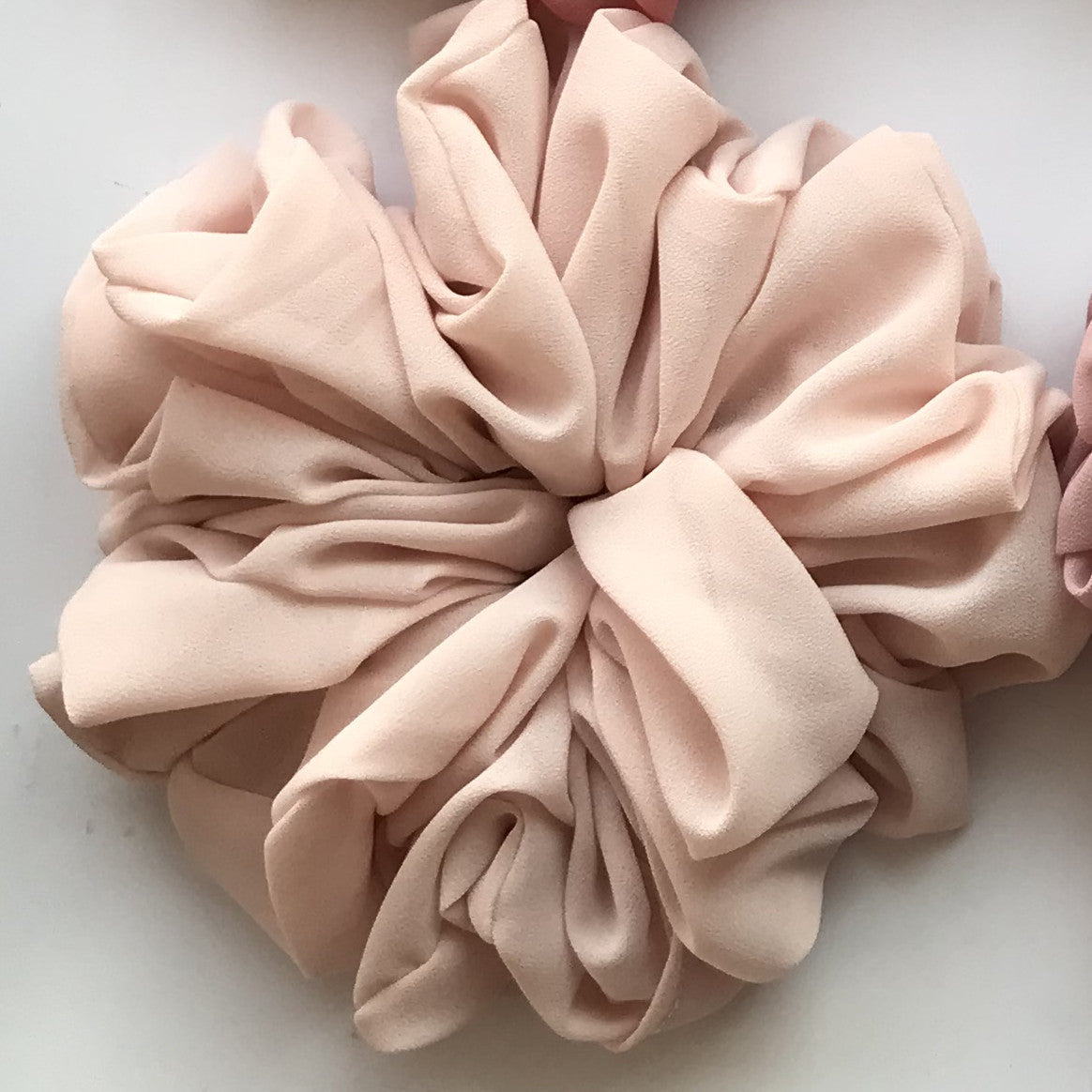 Big Head Bouquet Chiffon Large Intestine Ring Hair Ring