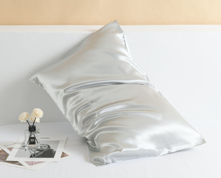 22 M Zipper Double-sided Silk Pillowcase