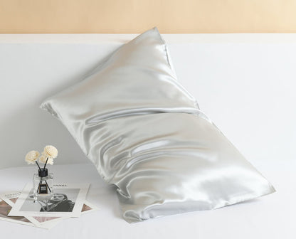 22 M Zipper Double-sided Silk Pillowcase
