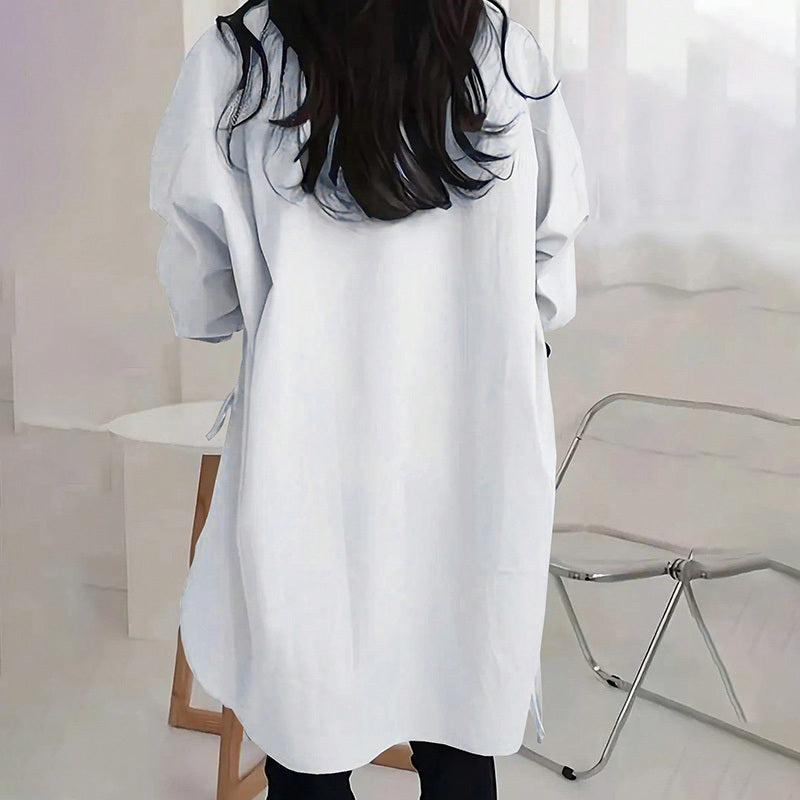 Breezelyn Side-Tie Blouse