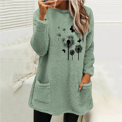 Velouré Crest Sweatshirt