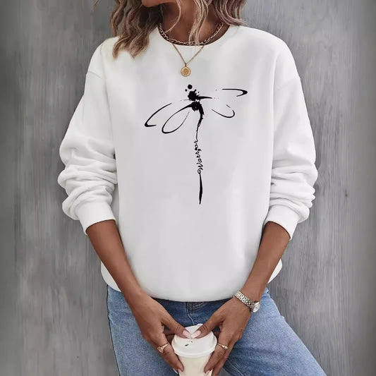 ChicVerve™ ArtEase Printed Sweater