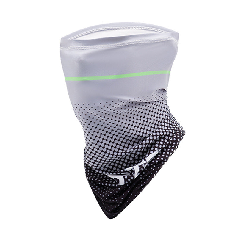 Sports Ice Silk Sunscreen Mask Summer Women