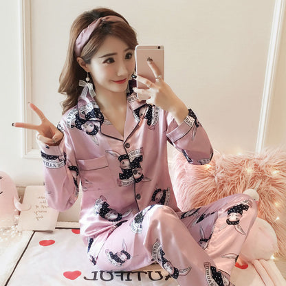 Silk like pajamas