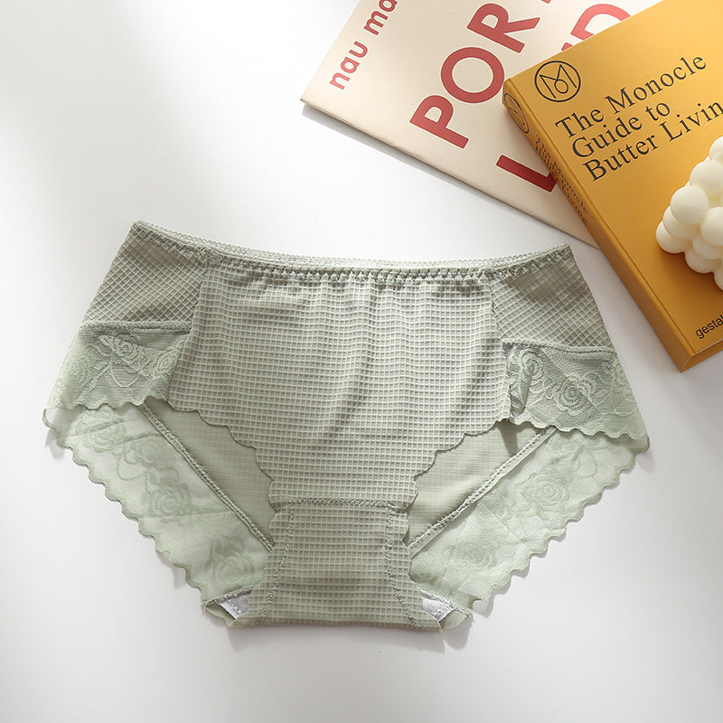 Ice silk seamless daisy briefs