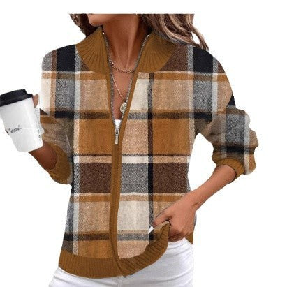 Plaidra GrandCheck Woolen Jacket
