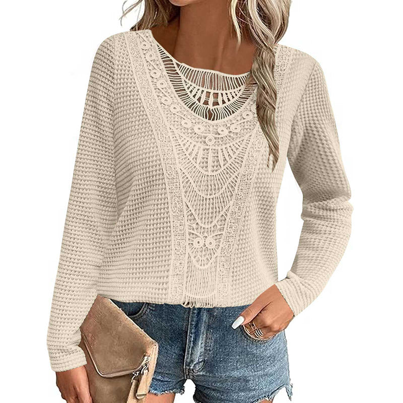Lunaria Lace-Collar Top