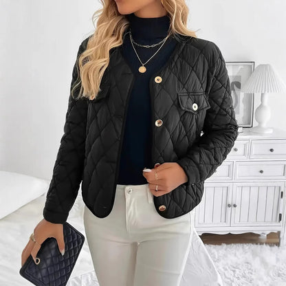 QuiltLuxe Diamond Cotton Jacket