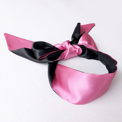 Simulation Silk Satin Satin Cloth Blindfold Stage Props