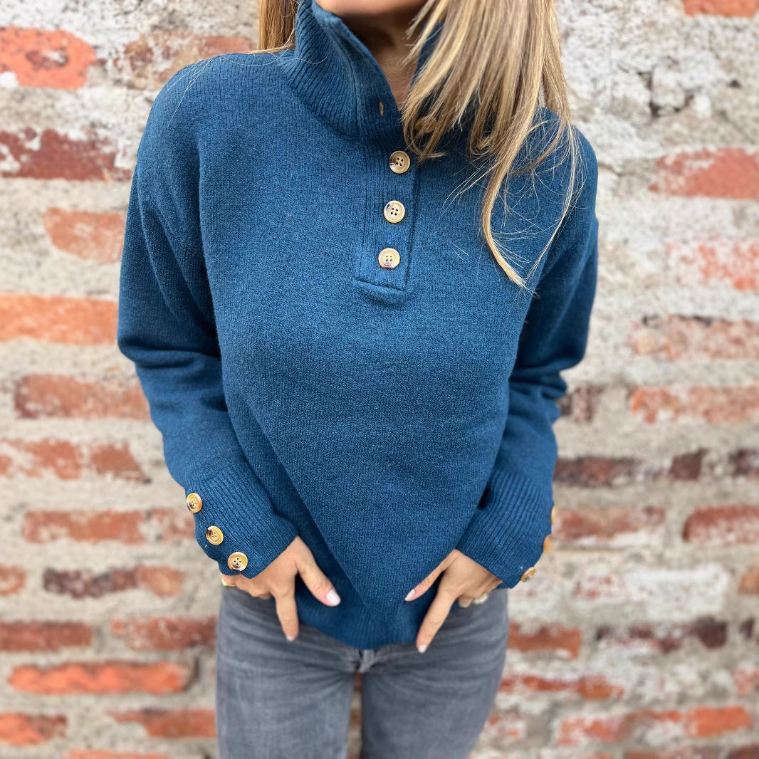 Nordelle Button Sweater