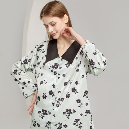Ice Silk Pajamas Thin Homewear