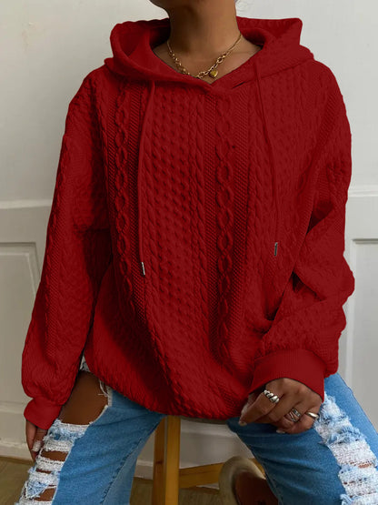 Twistella Cozy Hooded Sweater