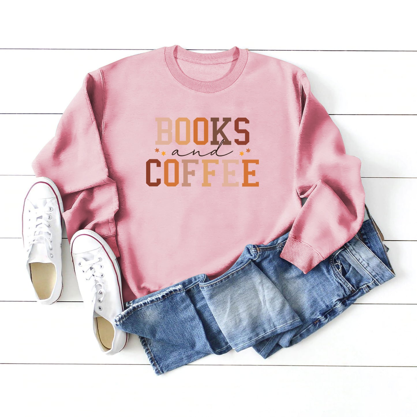 PrintAura™ Round Neck Sweater