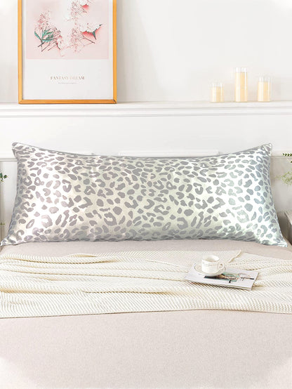 Home Textile Washed Satin Silk-like Printed Pillowcase