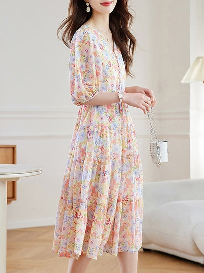 BloomCinch Dress