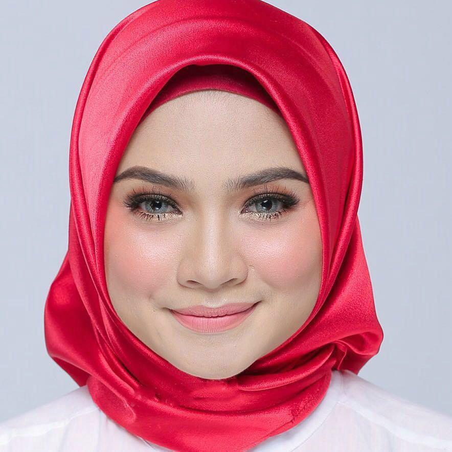 Satin Imitation Silk Scarf Shawl Ladies Headscarf