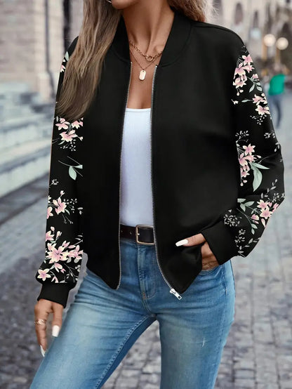 PrintEase Full-Zip Cardigan Coat