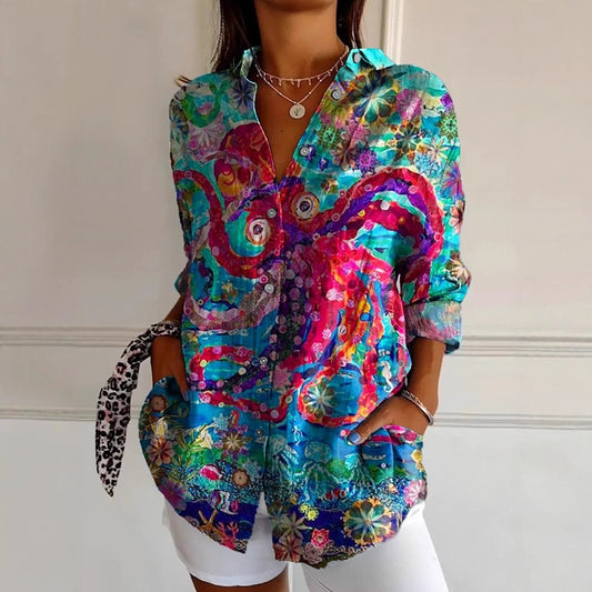 DimensionMuse Printed Top