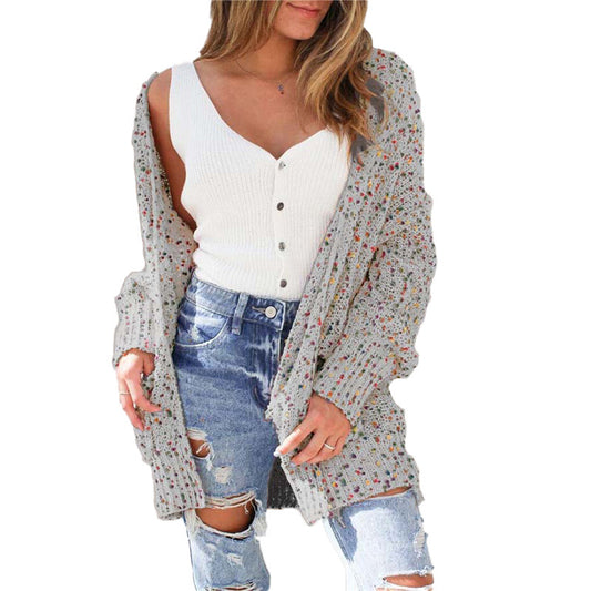 CozyCharm Pocket Cardigan