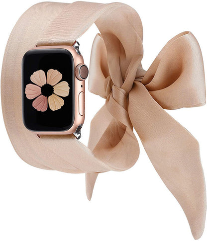 New Silk Scarf Ribbon Watch Replacement Band Spot
