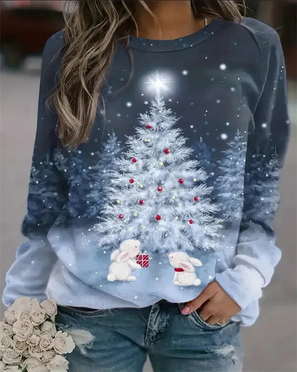 BloomAura Floral Sweater