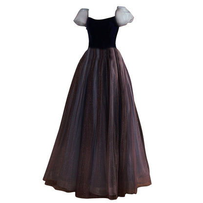 Azure Opaline Gown