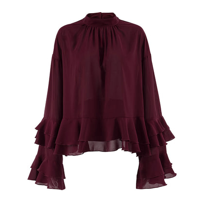 Mirelda Ruffle Lace Blouse