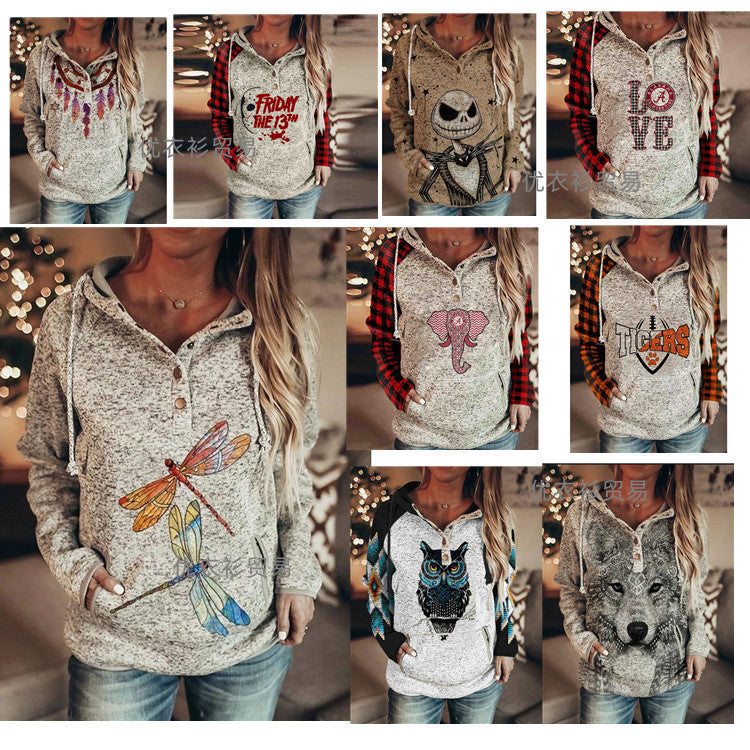 FrostPrint Gray Sweater