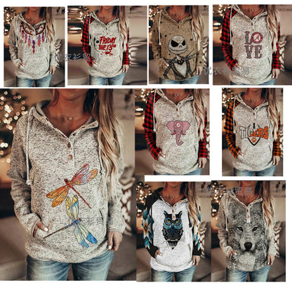 FrostPrint Gray Sweater