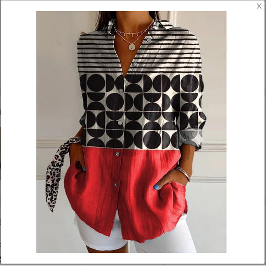 3D Floral Summer Shirt