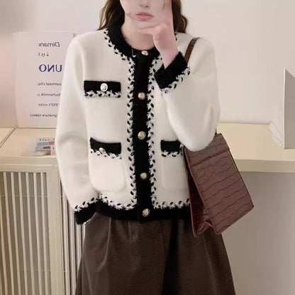 Parisian Elegance Cardigan Coat