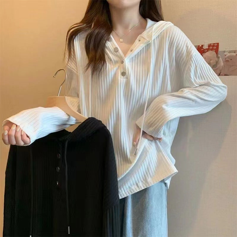 CozyEase Plus Hooded Tee
