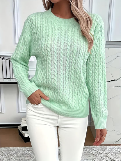 Twistelle Classic Knit Sweater
